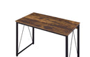 Zaidin Writing Desk, Weathered Oak & Black Finish Acme