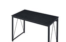 Zaidin Writing Desk, Black Finish Acme