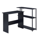 Ievi Writing Desk, Black Finish Acme