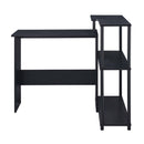 Ievi Writing Desk, Black Finish Acme