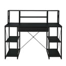 Amiel Writing Desk, Black Finish Acme