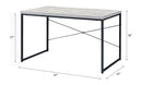 Bob Writing Desk, Antique White & Black Finish Acme