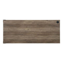 Zakwani Writing Desk, Rustic Oak & Black Finish Acme