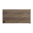 Zakwani Writing Desk, Rustic Oak & Black Finish Acme