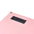 Midriaks Writing Desk w/USB, Pink & Gold Finish Acme