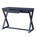 Nalo Writing Desk, Charcoal Finish Acme