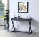 Nalo Writing Desk, Charcoal Finish Acme