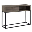 Galeno Writing Desk, Rustic Oak & Black Finish Acme