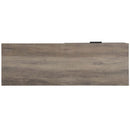 Galeno Writing Desk, Rustic Oak & Black Finish Acme