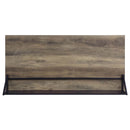 Garima Writing Desk, Rustic Oak & Black Finish Acme