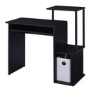 Lyphre Computer Desk, Black Finish Acme