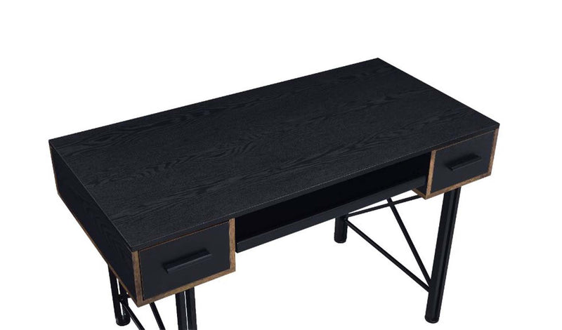 Settea Computer Desk, Black Finish Acme