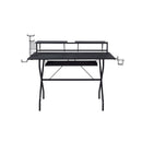 Hartman Gaming Desk, Black Finish Acme