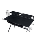Hartman Gaming Desk, Black Finish Acme