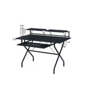 Hartman Gaming Desk, Black Finish Acme