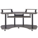 Eleazar 71" Music Studio Desk, Black Oak Finish Acme