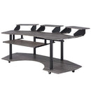Eleazar 83" Music Studio Desk, Black Oak Finish Acme