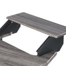 Eleazar 83" Music Studio Desk, Black Oak Finish Acme