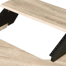 Eleazar 83" Music Studio Desk, Natural Oak Finish Acme