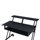 Suitor Music Recording Studio Desk, Black Finish Acme