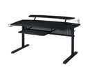 Vildre Gaming Desk w/USB, Black Finish Acme
