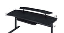 Vildre Gaming Desk w/USB, Black Finish Acme