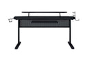 Vildre Gaming Desk w/USB, Black Finish Acme