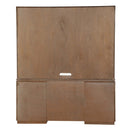 Orianne Executive Computer Desk w/Hutch, Antique Gold Finish Acme