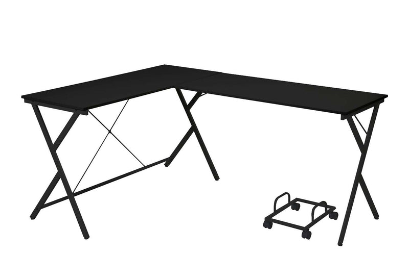 Dazenus Computer Desk, Black Finish Acme