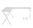 Dazenus Computer Desk, White Finish Acme