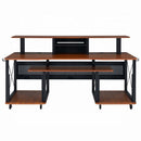 Megara Music Desk, Cherry & Black Finish Acme