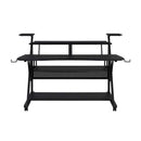 Willow Music Desk, Black Finish Acme