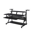 Willow Music Desk, Black Finish Acme