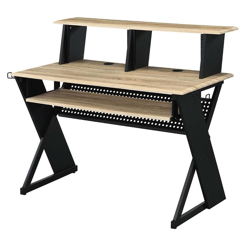 Humanity Music Desk, Natural & Black Finish Acme