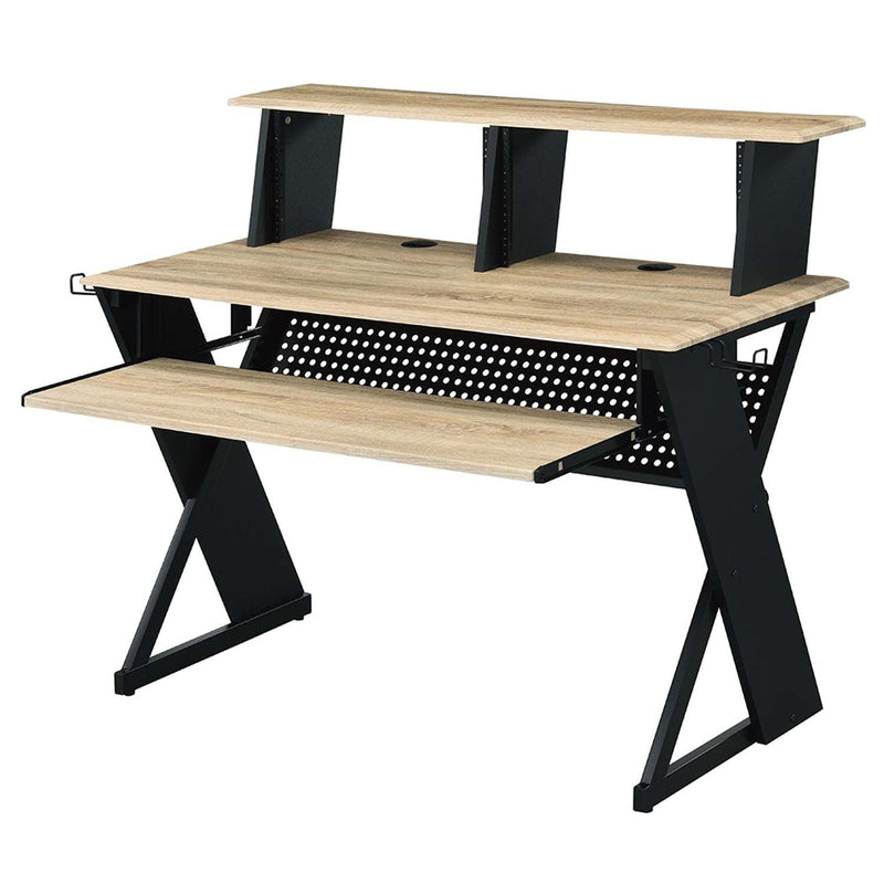 Humanity Music Desk, Natural & Black Finish Acme