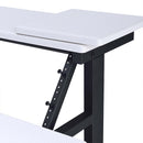 Saida Music Desk, White Finish Acme
