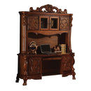 Dresden Executive Computer Desk w/Hutch, Cherry Oak Finish Acme