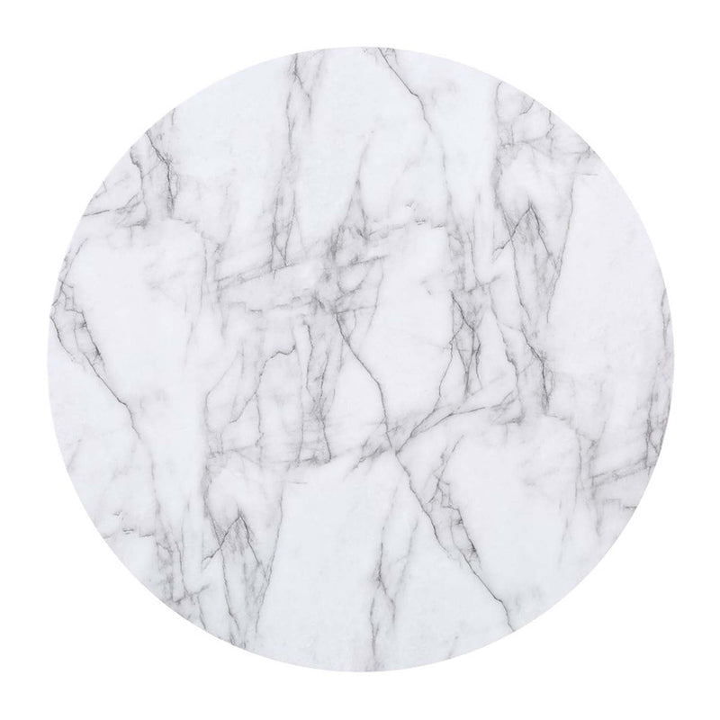 Kusa 5PC Pack Dining Set w/Engineering Stone Top, Black Finish Acme