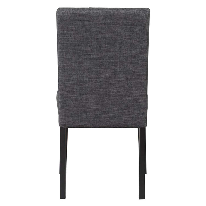 Kusa 5PC Pack Dining Set w/Engineering Stone Top, Black Finish Acme