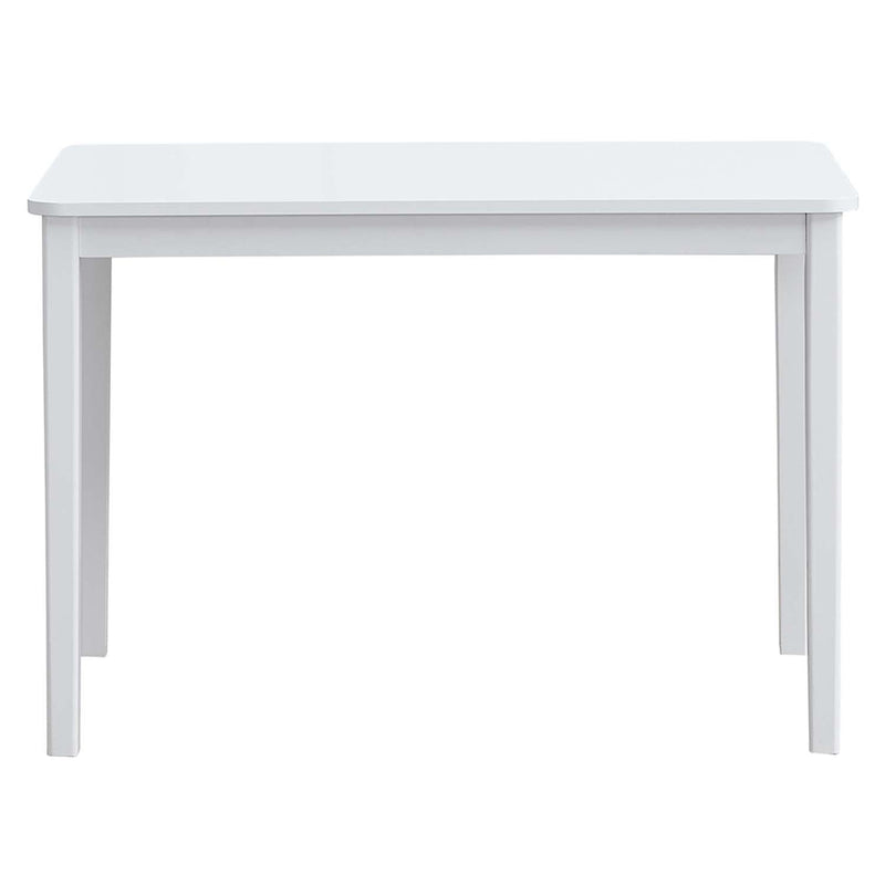 Fidelity 5Pc Pack Dining Set, White & Gray Finish Acme