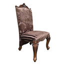Versailles Side Chair 2Pc, Faux Leather Acme