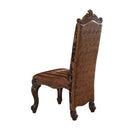 Versailles Side Chair 2Pc, Faux Leather Acme