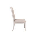 Wynsor Side Chair 2Pc, Antique White Finish Acme