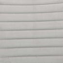 Elizaveta Counter Height Chair 2Pc, Gray Velvet &White  High Gloss Finish Acme