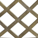 Karsen Side Chair 2Pc, Beige Linen & Rustic Oak Finish Acme