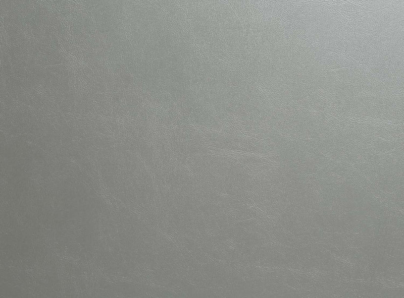 Sandoval Side Chair 2Pc, Beige Faux Leather & Champagne Finish Acme