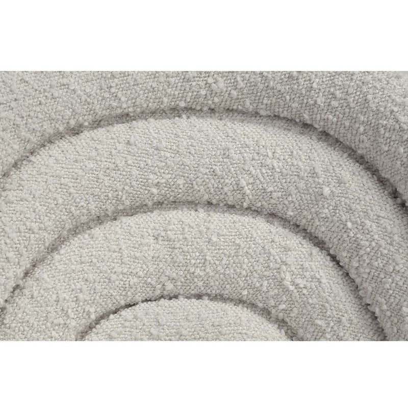 Fadri Side Chair 2Pc, Teddy Sherpa & Mirrored Gold Finish Acme