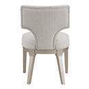 Kasa Side Chair 2Pc, Linen & Champagne Finish Acme