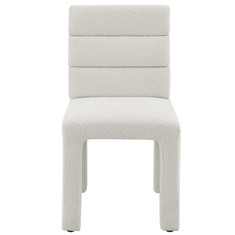 Hettie Side Chair 2Pc, Beige Boucle Acme