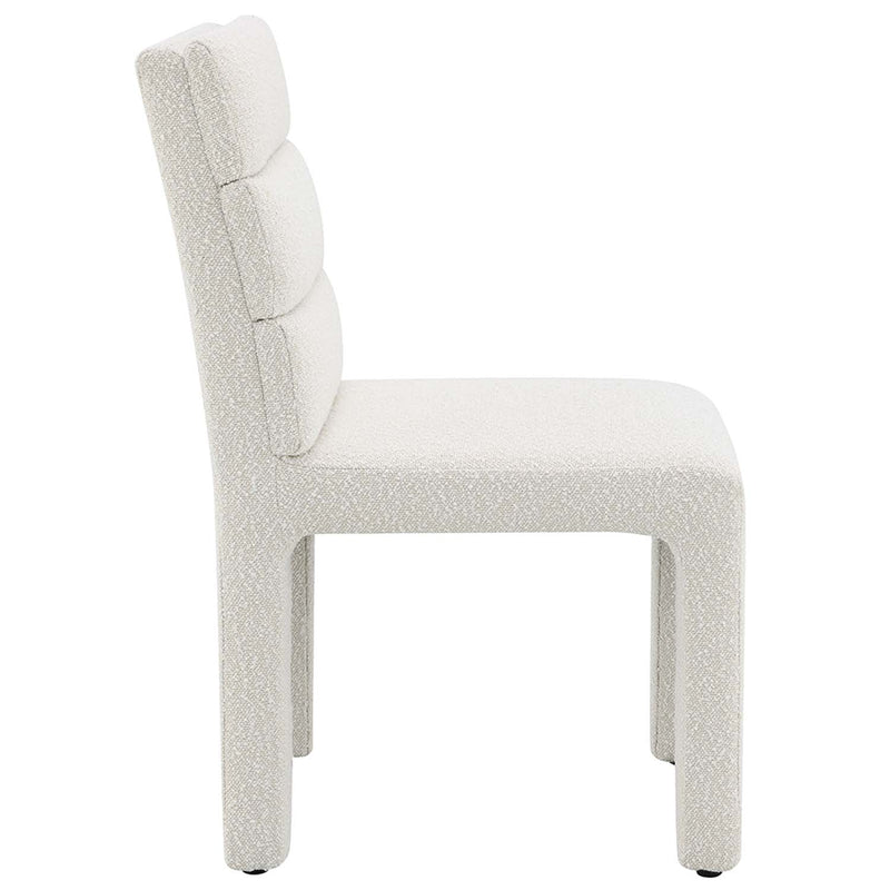 Hettie Side Chair 2Pc, Beige Boucle Acme